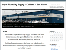 Tablet Screenshot of meyersupply.com